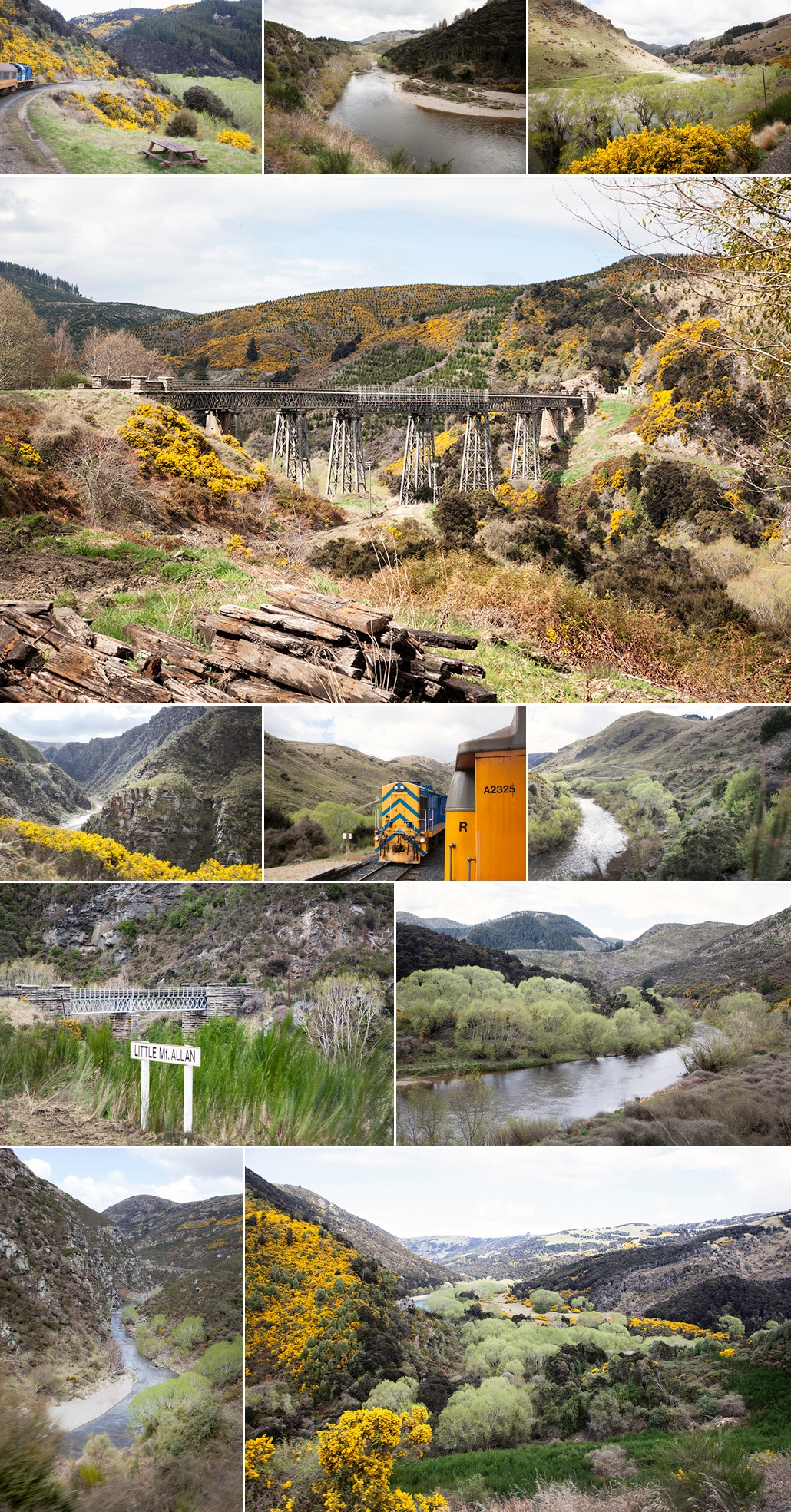 Dunedin Railways - montage