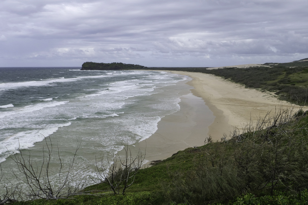 K'gari Cultural Tours - View towards Indian Head
