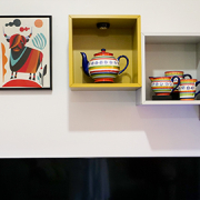 Home retreat wall feature