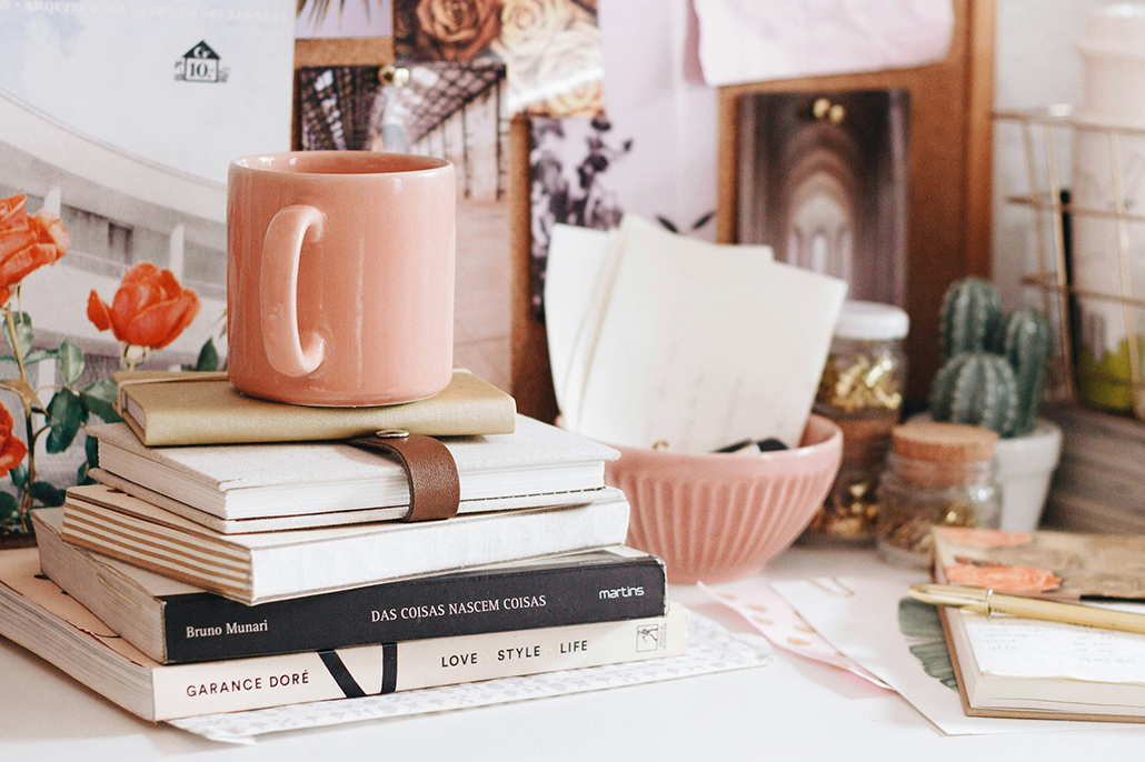At-home spa day: extend the relaxation with herbal tea and books.