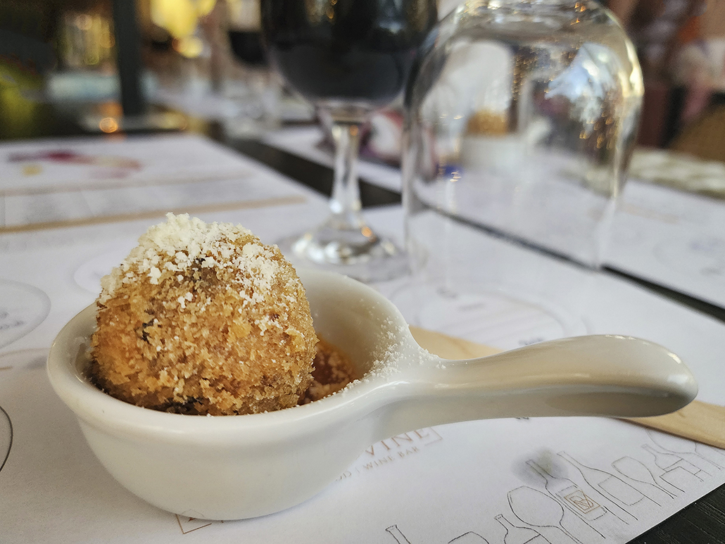 A Taste of Italy - Wagyu Ragu Arancini.