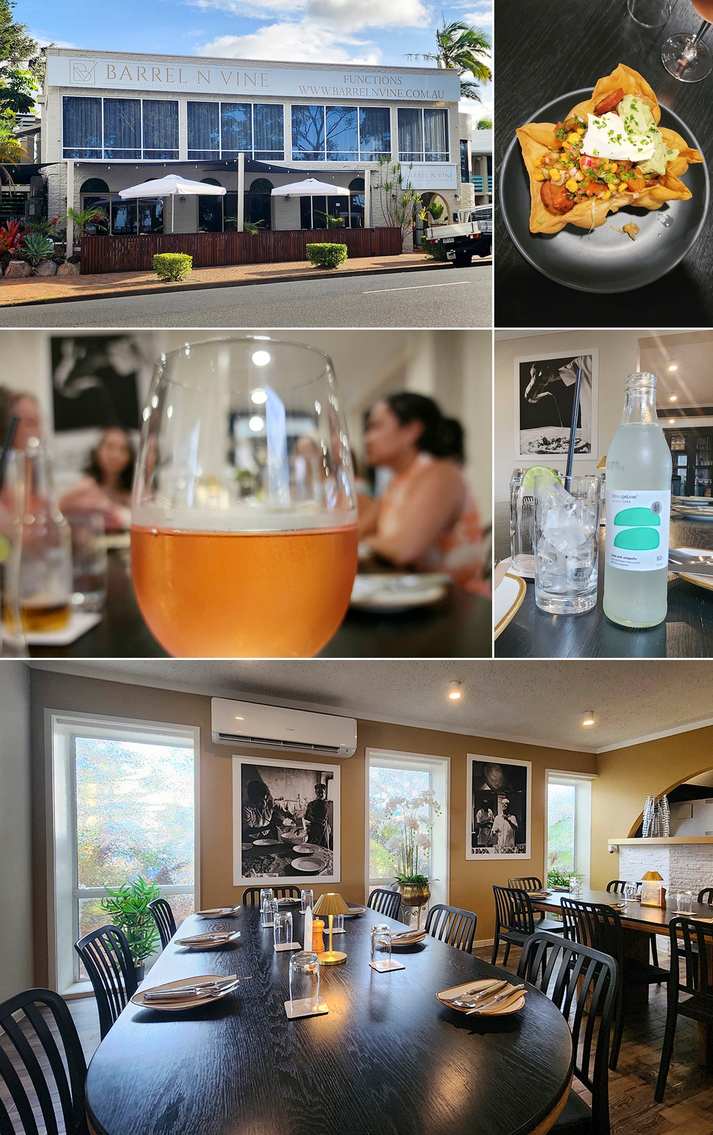 Italy Meets Mexico Fusion - Collage of photos