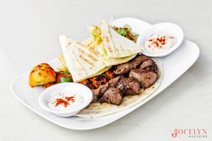 easter barbecue ideas - platter of goodies
