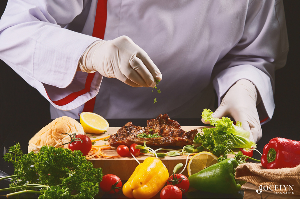 Cooking for recovery - chef cooking