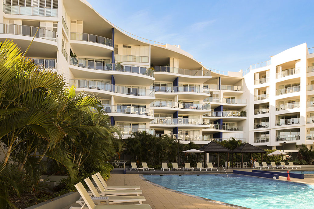 Oaks Hervey Bay apartment accommodation Fraser Coast