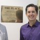 Glen Winney and Fraser Coast Mayor George Seymour at the reopening of The Place Urangan in Hervey Bay.